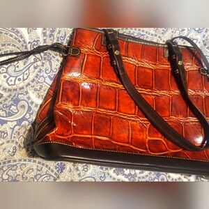 Dooney and Bourke burnt orange bag